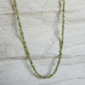 30inch Peridot strand necklace